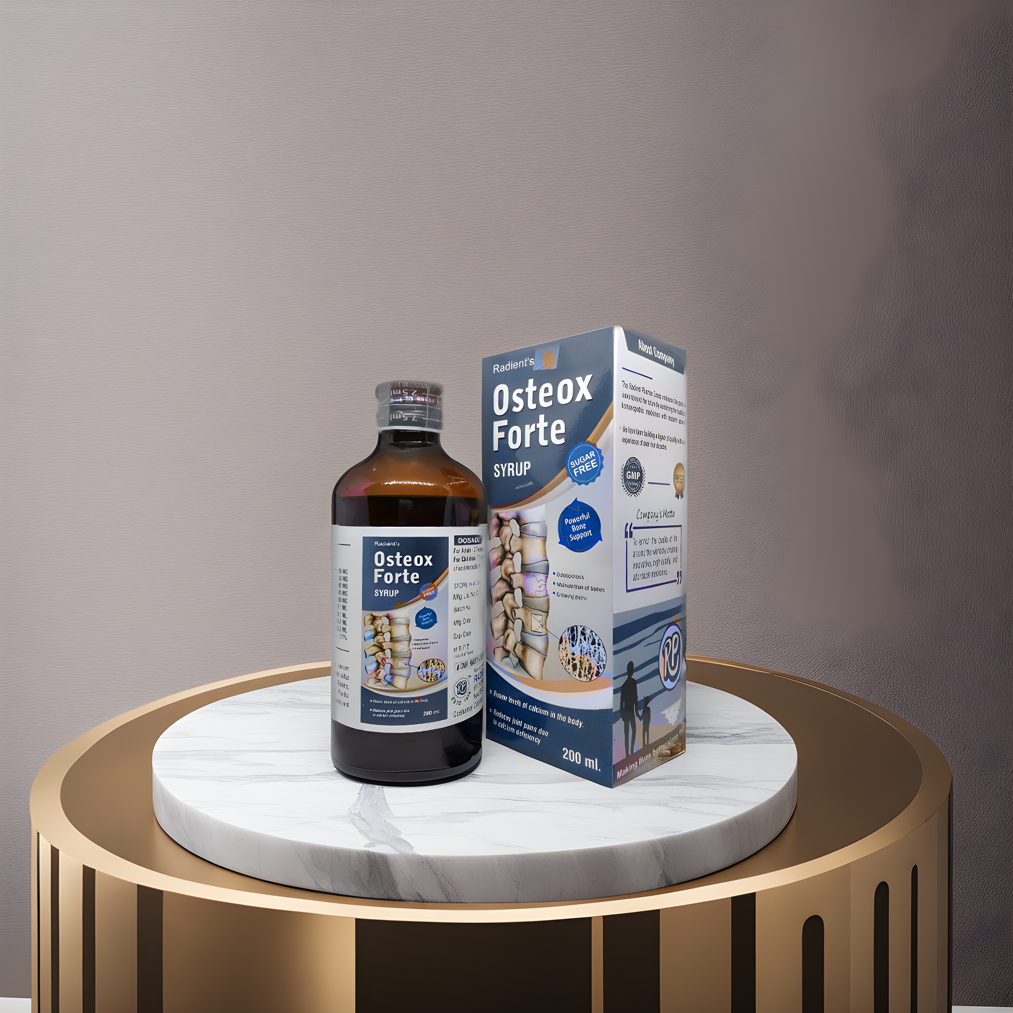 RADIENT OSTEOX FORTE SYRUP 200ml